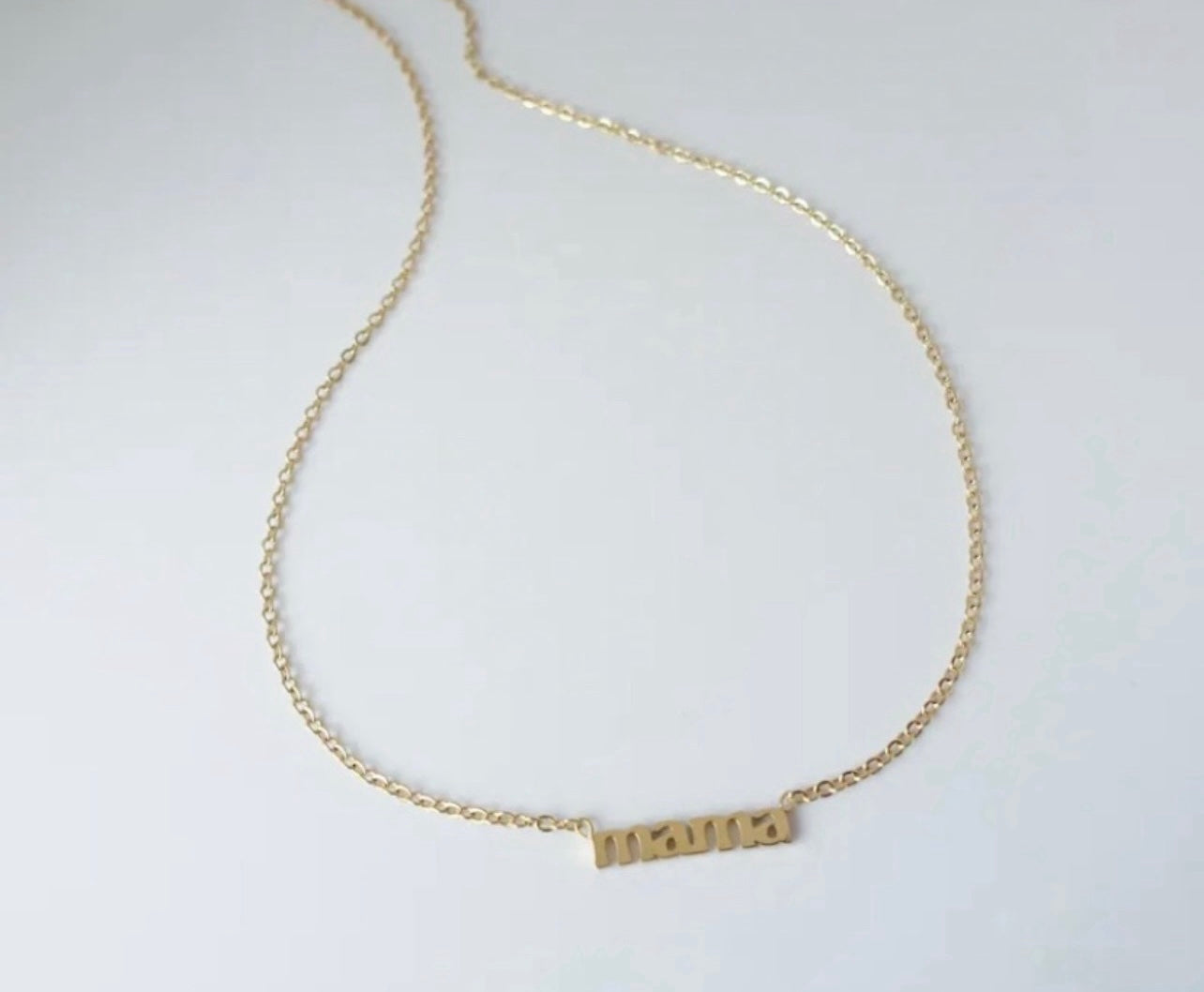 Mama necklace - Gold