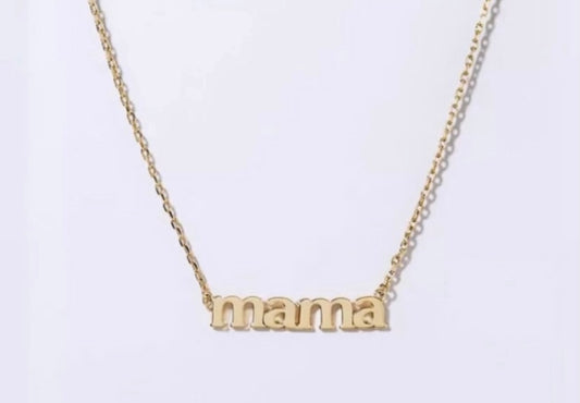 Mama necklace - Gold