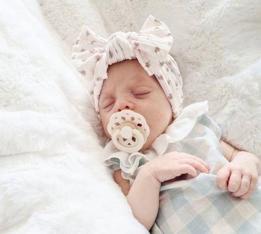 Cable knit bow headband- Sunflower daze