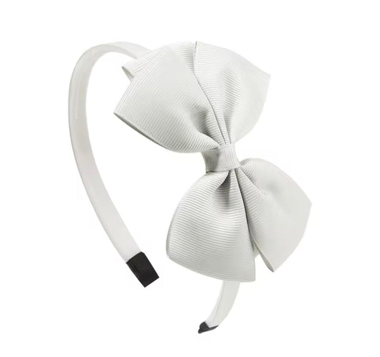 Bow Alice band - Grey