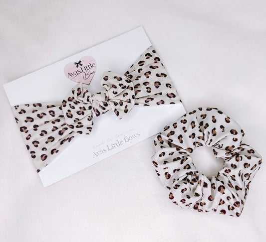 Mummy and me set - Leopard print