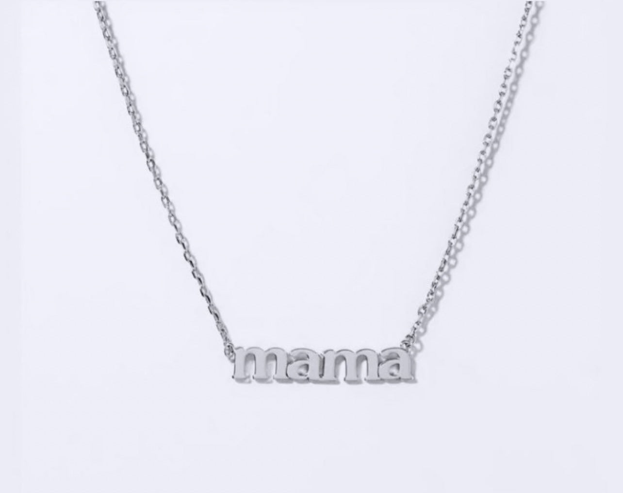 Mama necklace - Silver